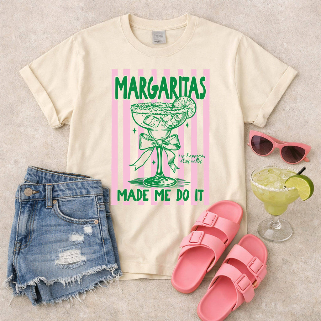 Margarita Made Me Do It Graphic Tee
