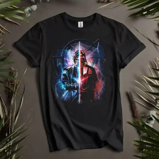 4nakin Skywalkr & Darth Vadr T-shirt, Cotton Unisex T-shirt, Streetwear Crewneck For Men Women