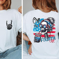 4th FOG July Shirt, USA Shirt, Funny 4th FOG July Shirt, Retro American Flag Shirt, Independence Day Shirt,USA Tee