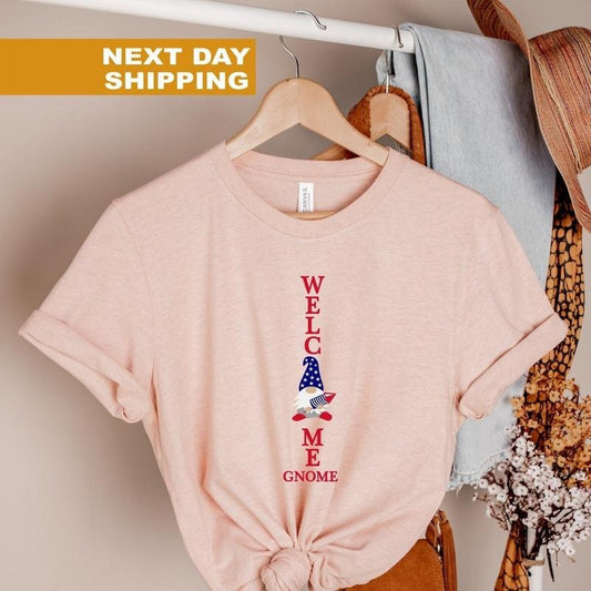4th Of July Gnome Shirt 4th Of July Shirt Gnome Shirt Patriotic Shirt Independence Day Shirt 4th Of July Giftindependence Day Gift Tee