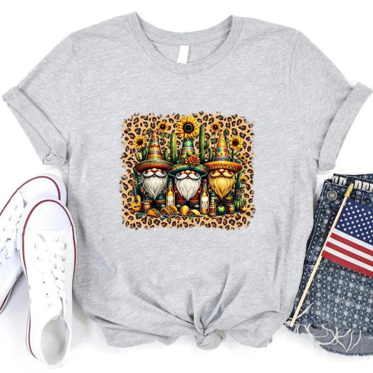 4th Of July Gnomes Shirt 4th Of July Gift Funny Gnomes T-shirt Independence Day Gift Patriotic Shirt Independence Day Shirt For Women