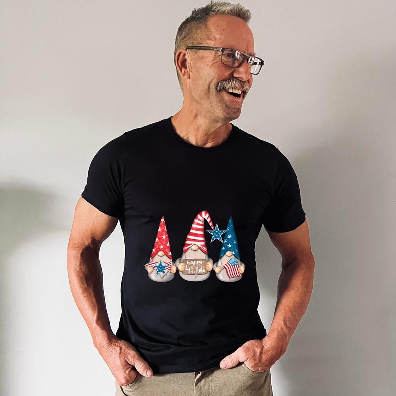 4th Of July Gnomes Shirt 4th Of July Gift Independence Day Gift 4th Of July Shirt Gnome Shirt Patriotic Shirt Independence Day Shirt
