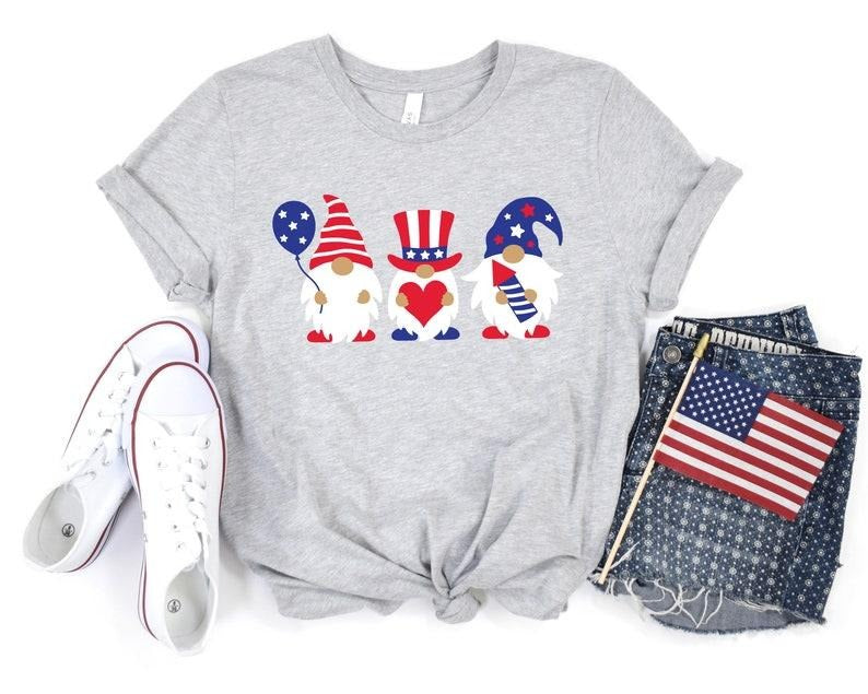 4th Of July Gnomes Shirt,Freedom Shirt, Fourth Of July Shirt, Patriotic Shirt, Independence Day Shirts, Patriotic Family Shirts,Memorial Day