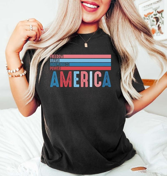4th Of July Shirt,Fourth of July,Sunflower America Shirt,Memorial Day
