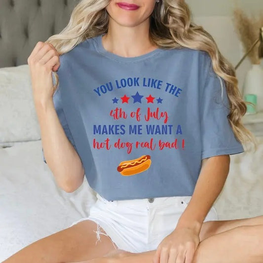 4th of July America Shirt, You Look Like The Fourth Of July Shirt, USA Flag Shirt, Memorial Day Tee, 4th of July Women's Hoodie, T-shirt and sweater