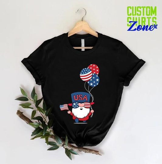 4th of July Gnome Shirt,4th of July Shirt,Gnome Shirt,Patriotic Shirt,Independence Day Shirt,4th of July Gift,Independence Day Gift,USA flag