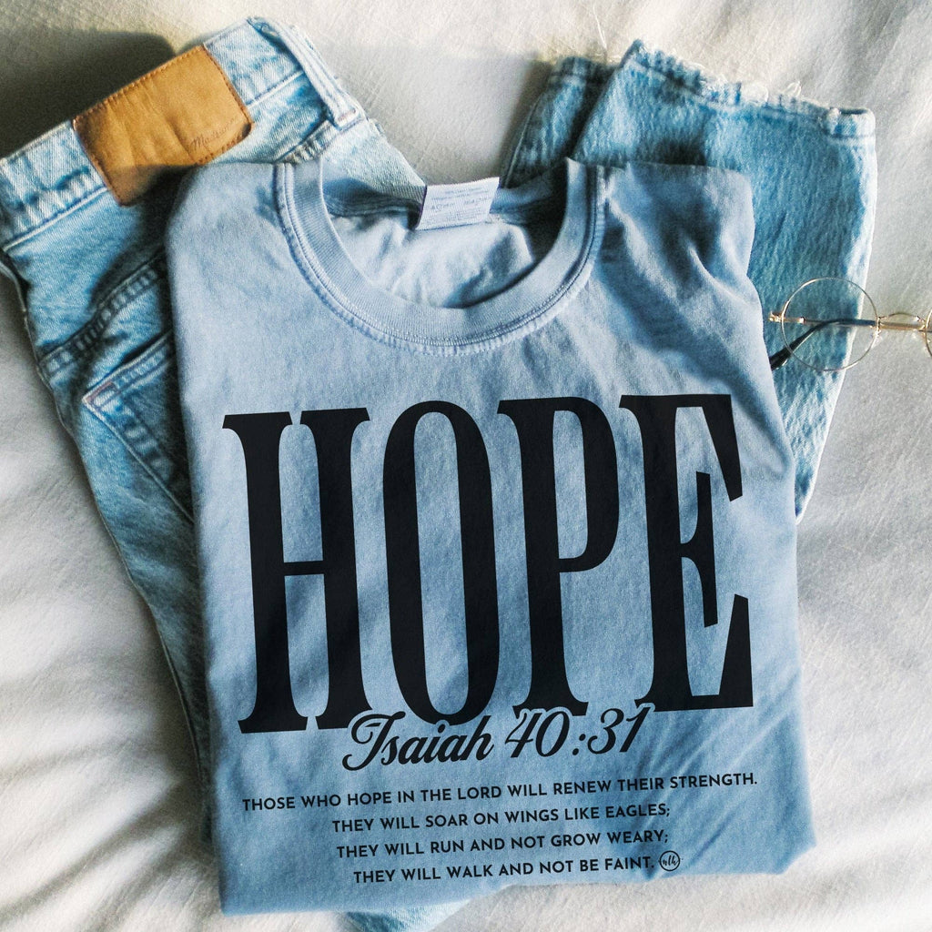 Hope Scripture Christian Tee