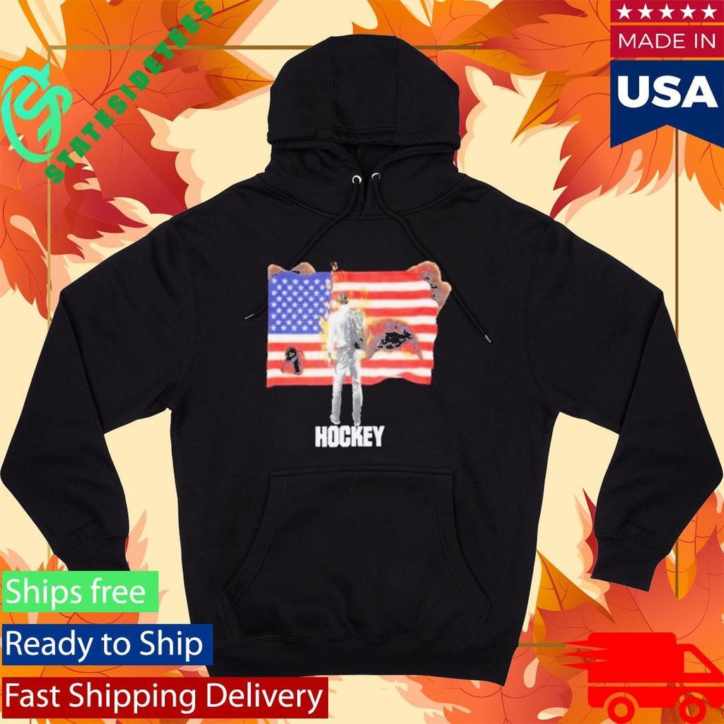 510 Skateboarding Hockey Nobody American Flag Shirt