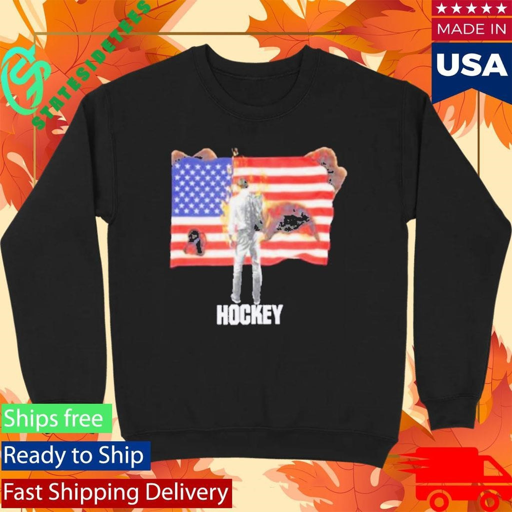 510 Skateboarding Hockey Nobody American Flag Shirt