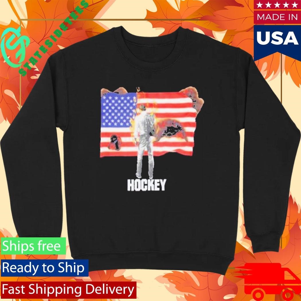 510 Skateboarding Hockey Nobody American Flag Shirt