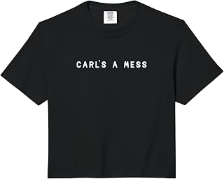 Carl's a Mess Comfort Colors Crop Top