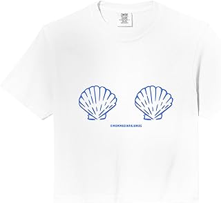 Shells Comfort Colors Crop Top