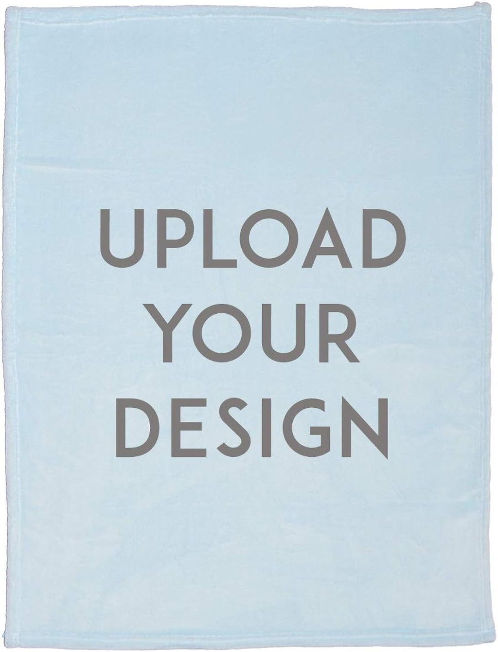 Personalized Custom Throw Blanket - 30x40 Inch Fleece Minky Customized Photo Design Text Logo Name Picture Gift for Family Friends Kids Baby Dogs Pets (BKM3040, 30"x40")