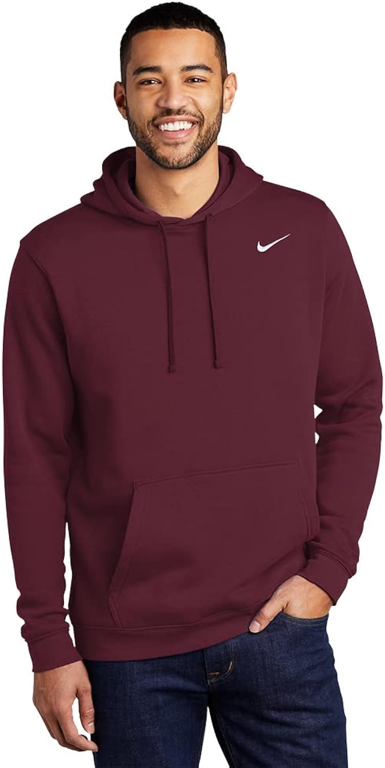 Men's Hoodie Sweatershirt Pullover Club Cotton With Big and Tall Sizes