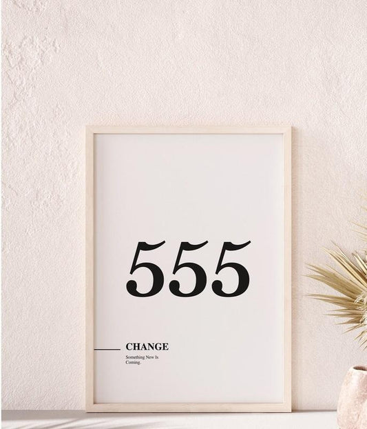 555 Angel Number,Angel Number Print, Trendy Wall Art Print, Alignment, Manifestation Energy,Spiritual Poster, Poster Prints No Frame, Gifts For Men Women Wall Art, Wall Art Home Decor, Outdoor Wall Art, Gifts For Birthday Christmas Xmas Decoration Pack