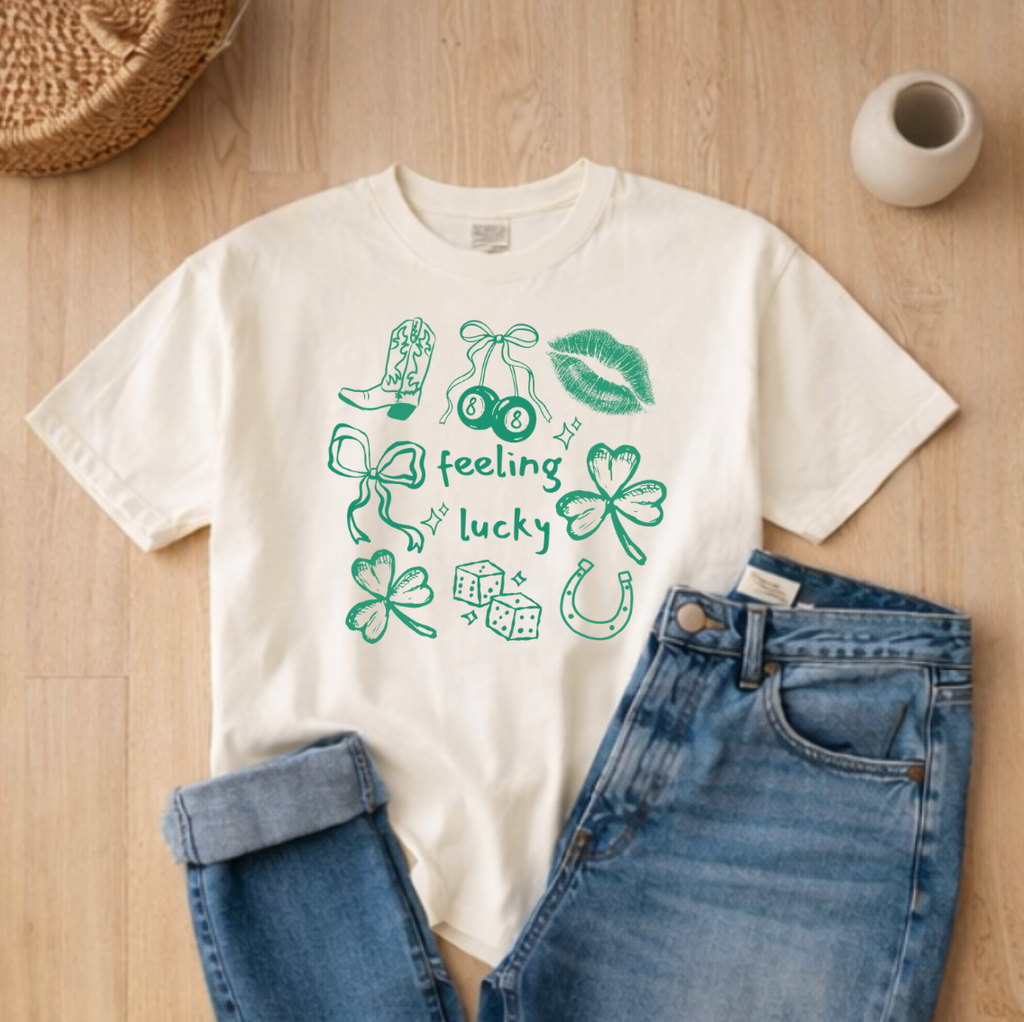 Feeling Lucky St. Patrick's Day Graphic Tee