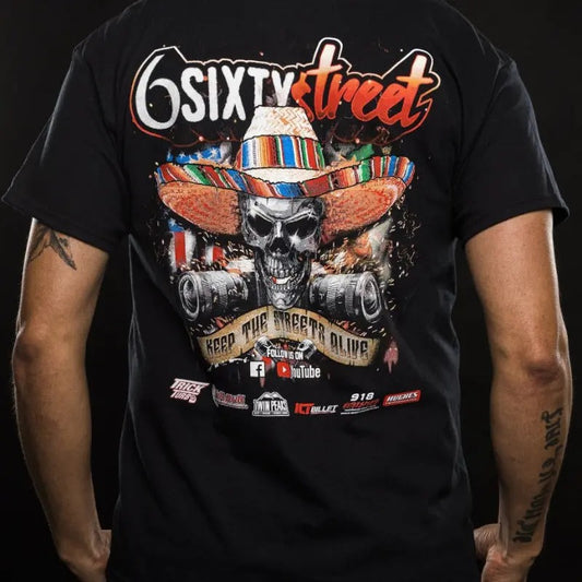 6 Sixty Street - Sombrero T-shirt Cotton Crewneck