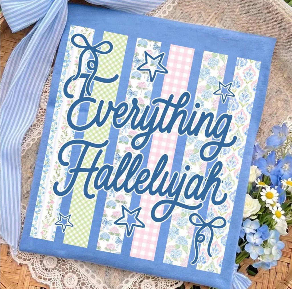 Everything Hallelujah Comfort Colors Tee Summer
