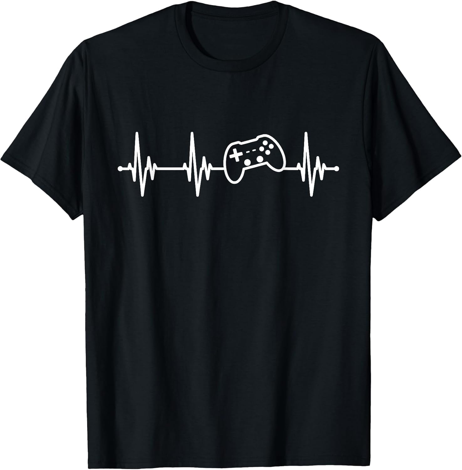 Heartbeat Gaming Controller Gamepad Gamer T-Shirt