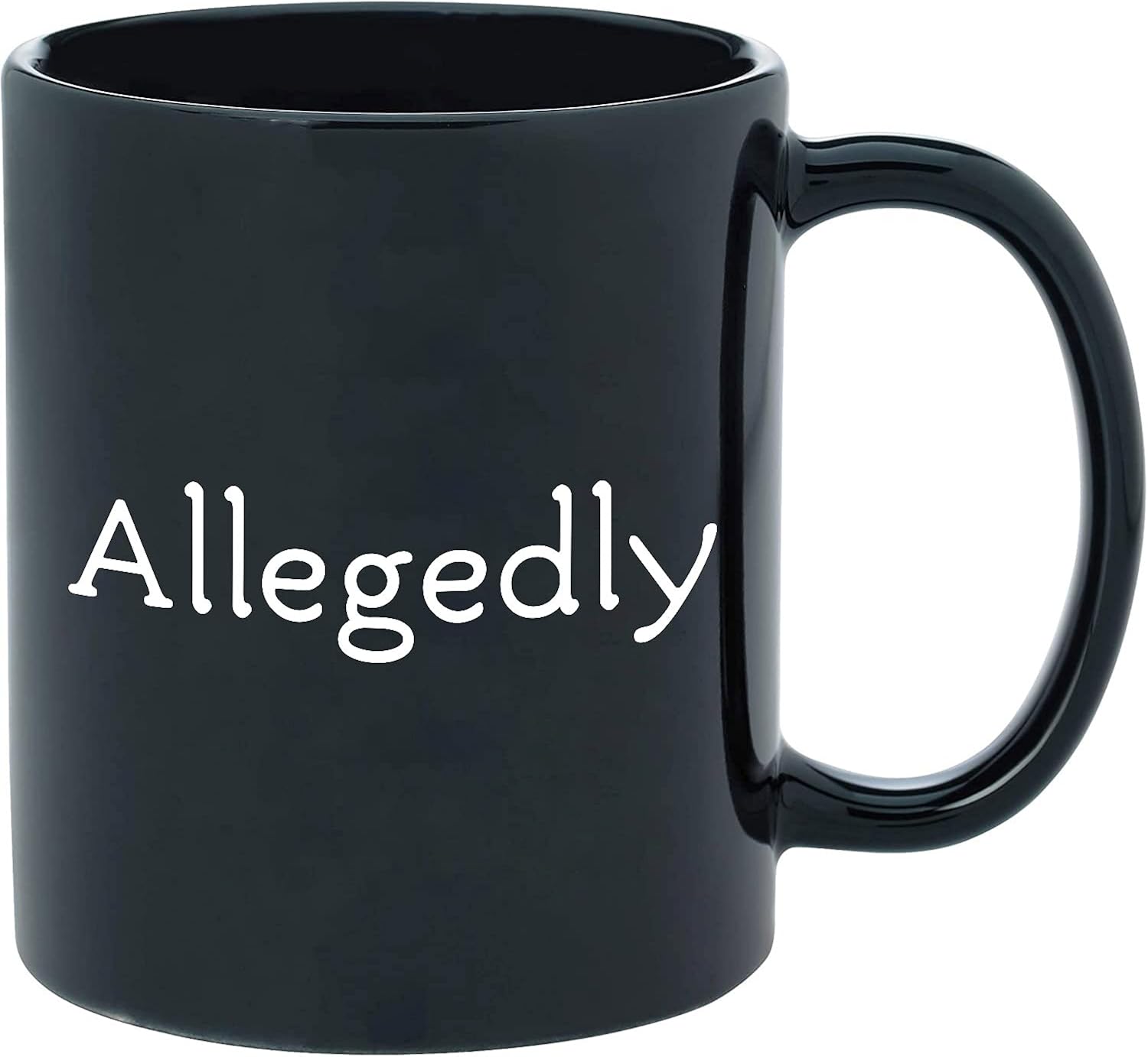 MargoDream Lawyer Gifts Appreciation Funny Mug Allegedly Coffee Cup Gift For Men For Woman Black 11 Oz