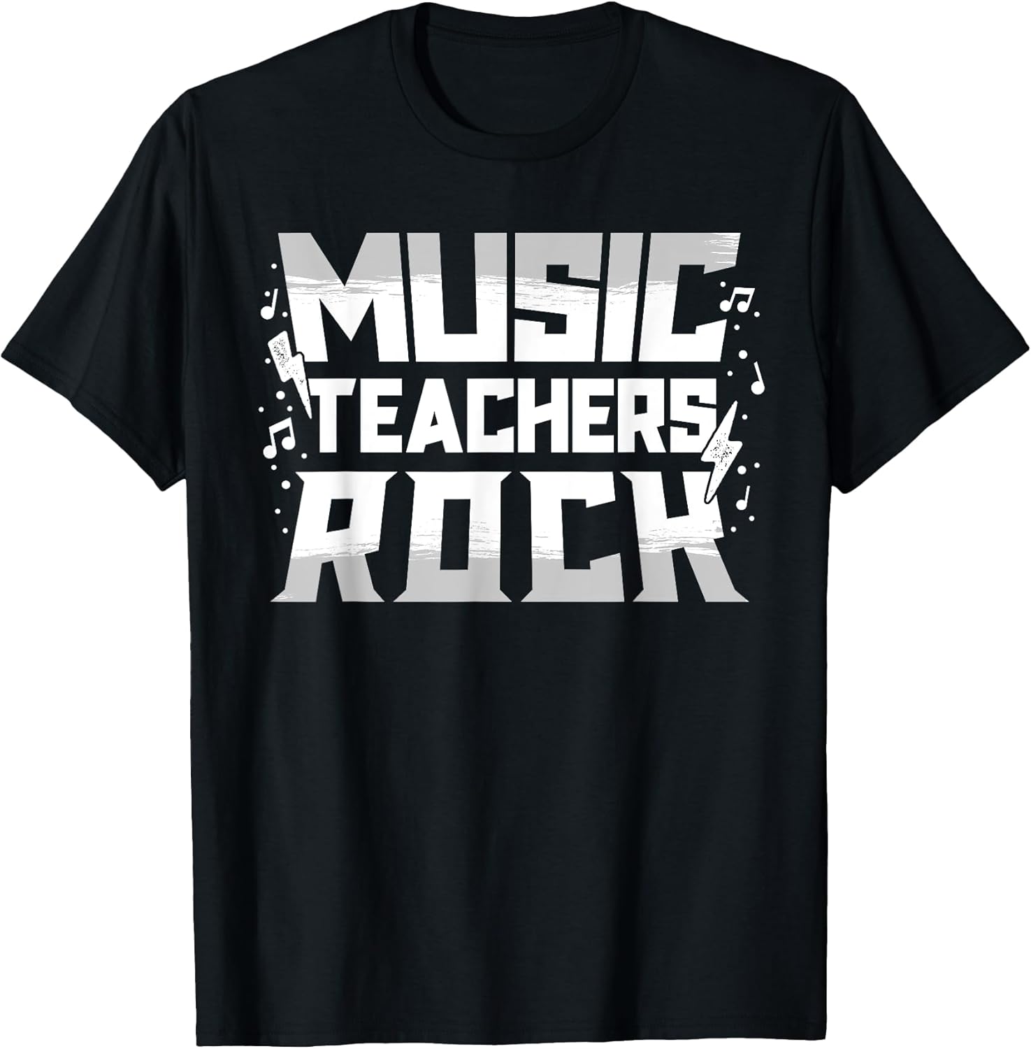 Music Teachers Rock School Appreciation Gift Choir Band Men Women Girls Kids T-Shirt