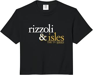 Rizzoli & Isles Logo Pullover Hoodie Comfort Colors Crop Top