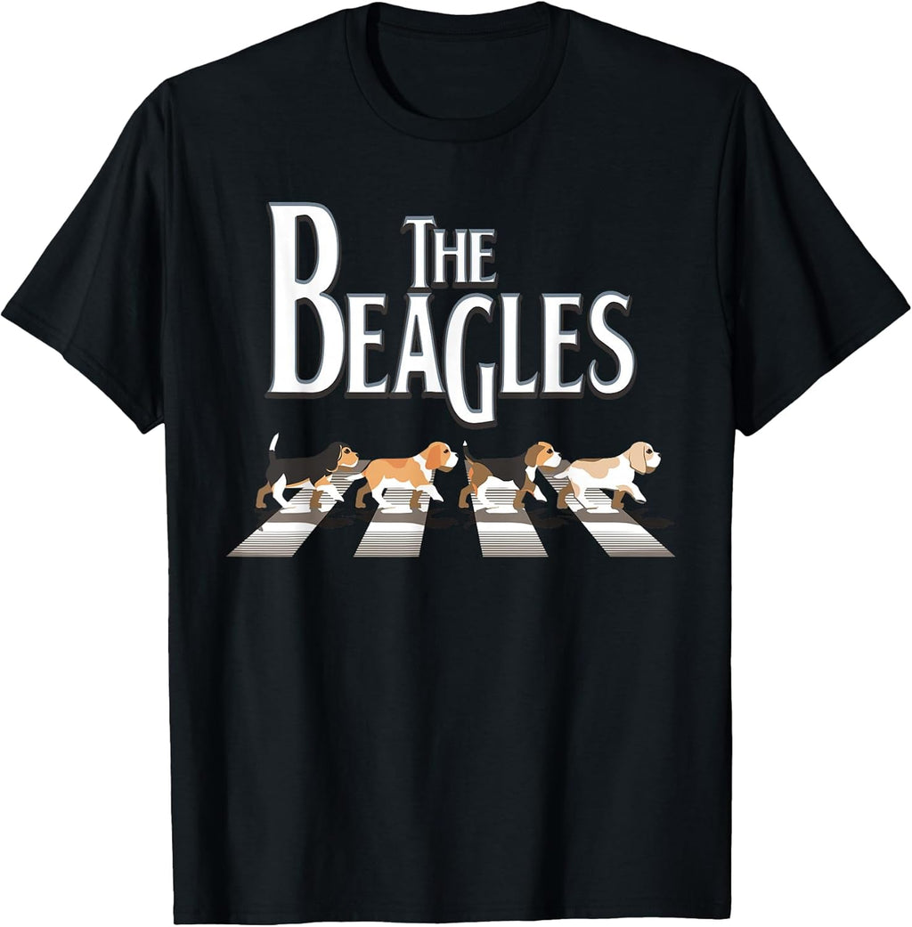 The Beagles, Beagle Dog Funny for Beagle Lovers T-Shirt Small
