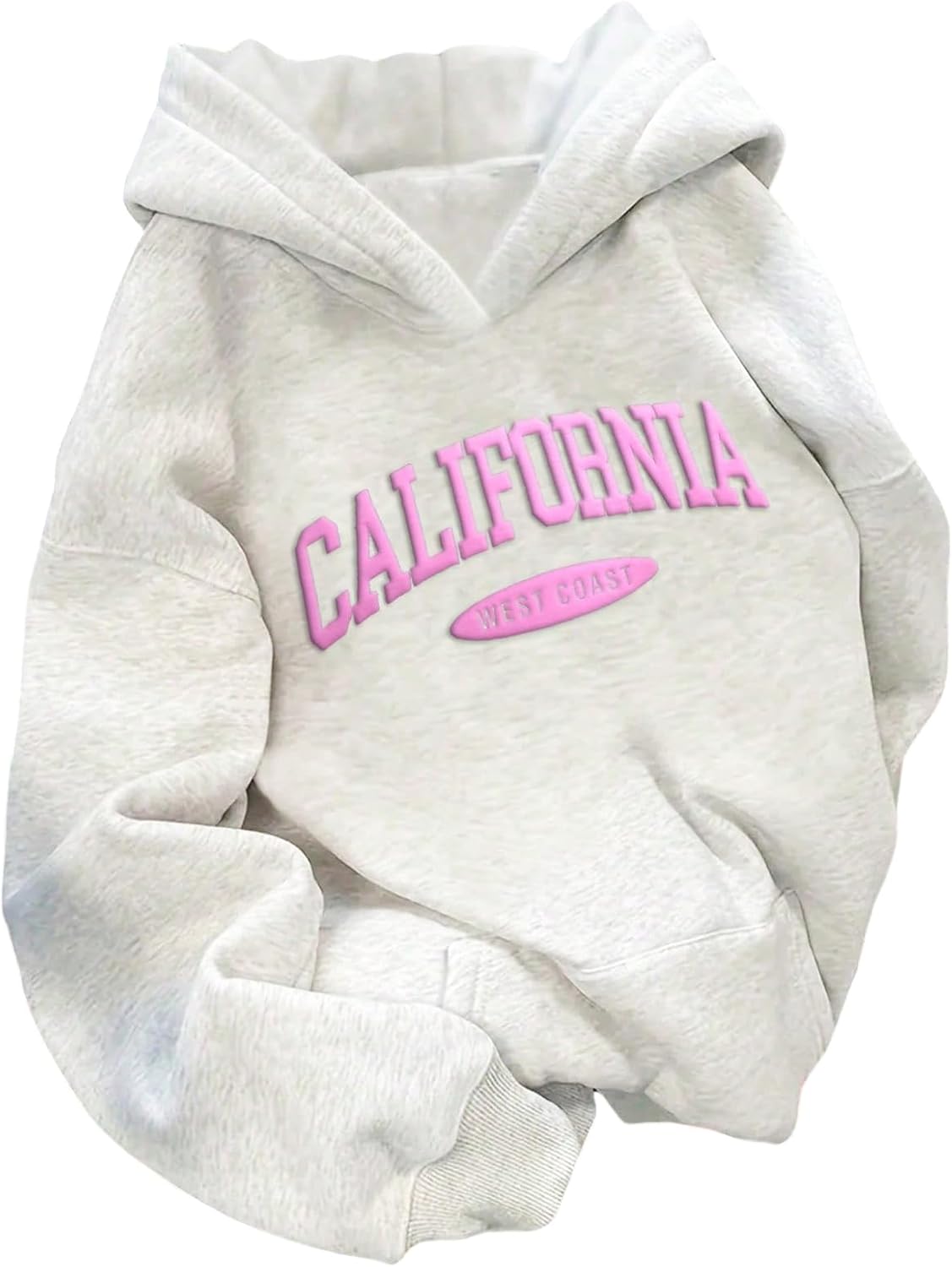 Women's Graphic Hooded Sweatshirts Pullover Long Sleeve Shirts Loose Fall Hoodies Preppy Clothes
