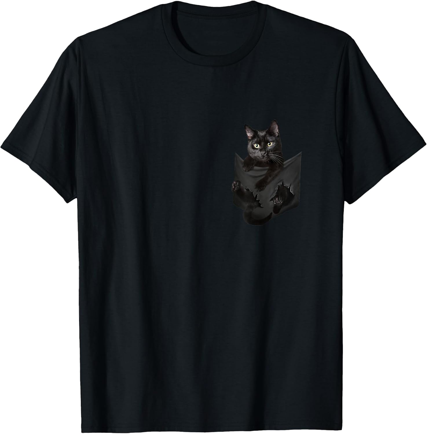 Cat Lover Gifts Black Cat in Bag T-Shirt