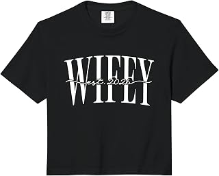 Wifey Est 2026 Bride Era Comfort Colors Crop Top
