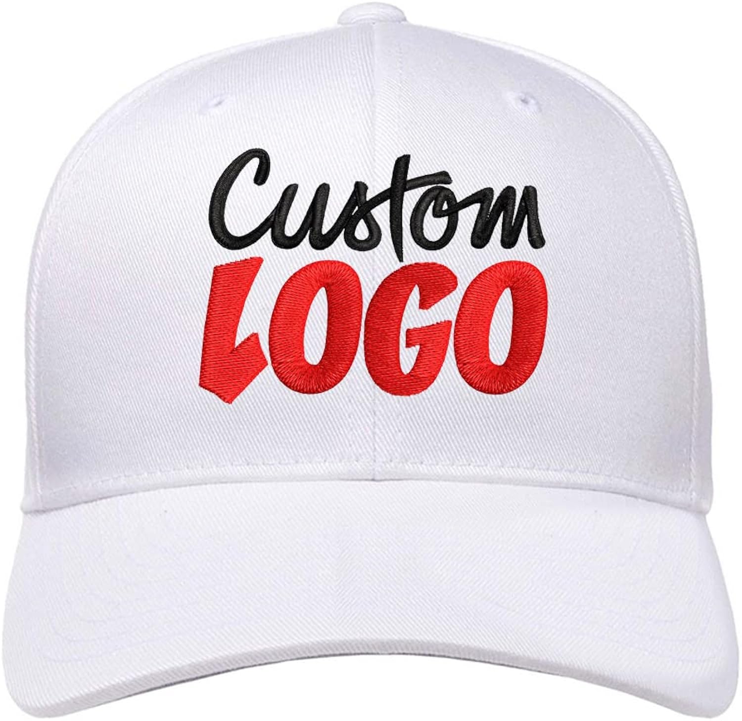 Embroidered Custom Logo Baseball Cap Design Your Own Dad Hat Personalized Adjustable Men Women