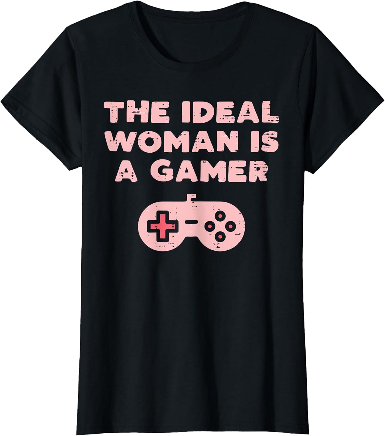 Ideal Woman Gamer Cute Gaming Video Game Lover Women Girl T-Shirt