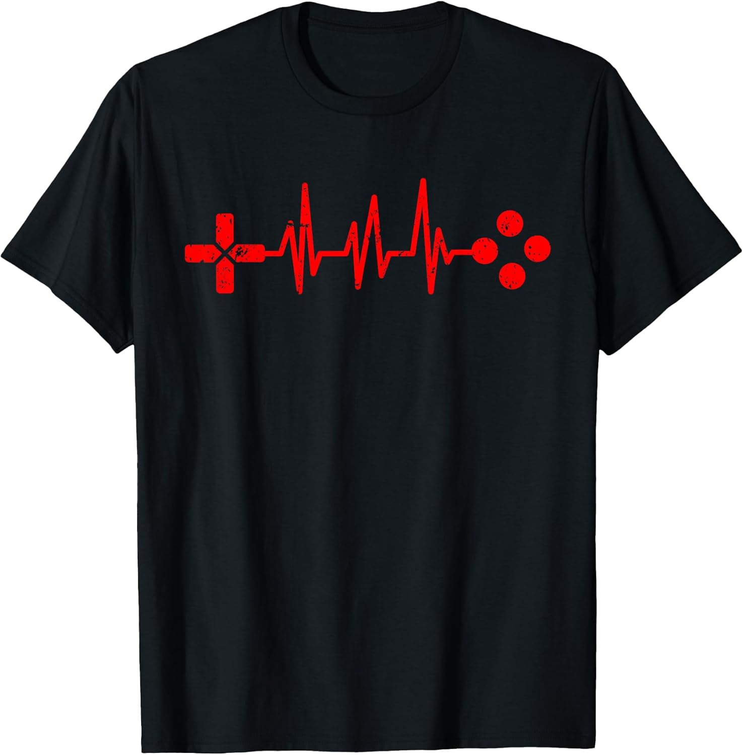 Gamer Heartbeat Gaming Gift Idea for Video Game Lovers T-Shirt