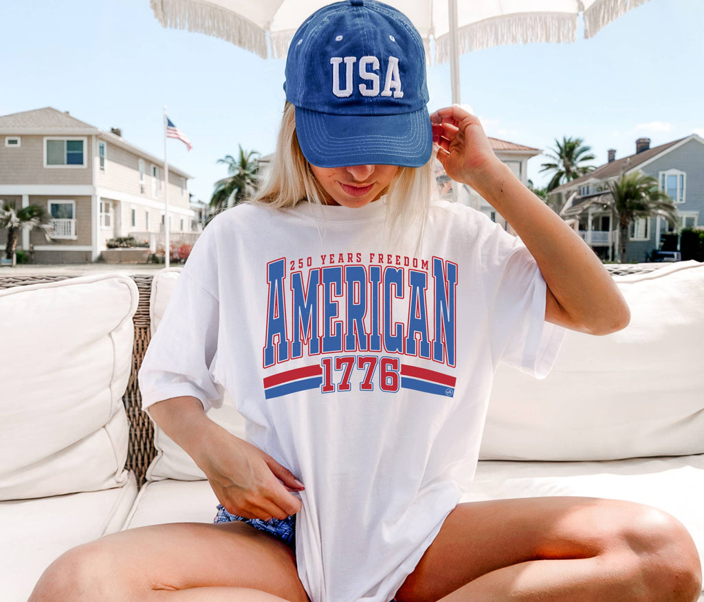 American 250 Years USA 1776 Graphic Tee