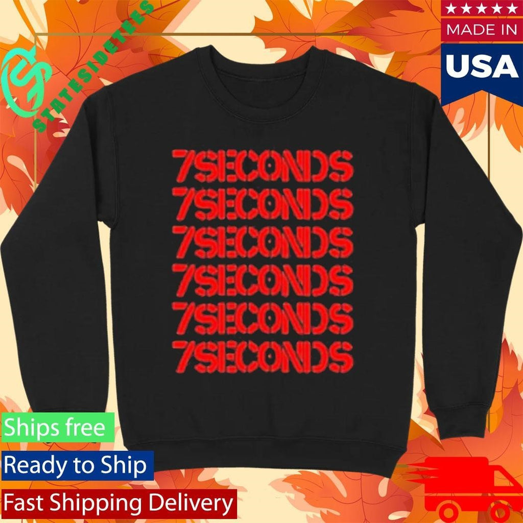 7 Seconds Stacked Logo T-Shirt