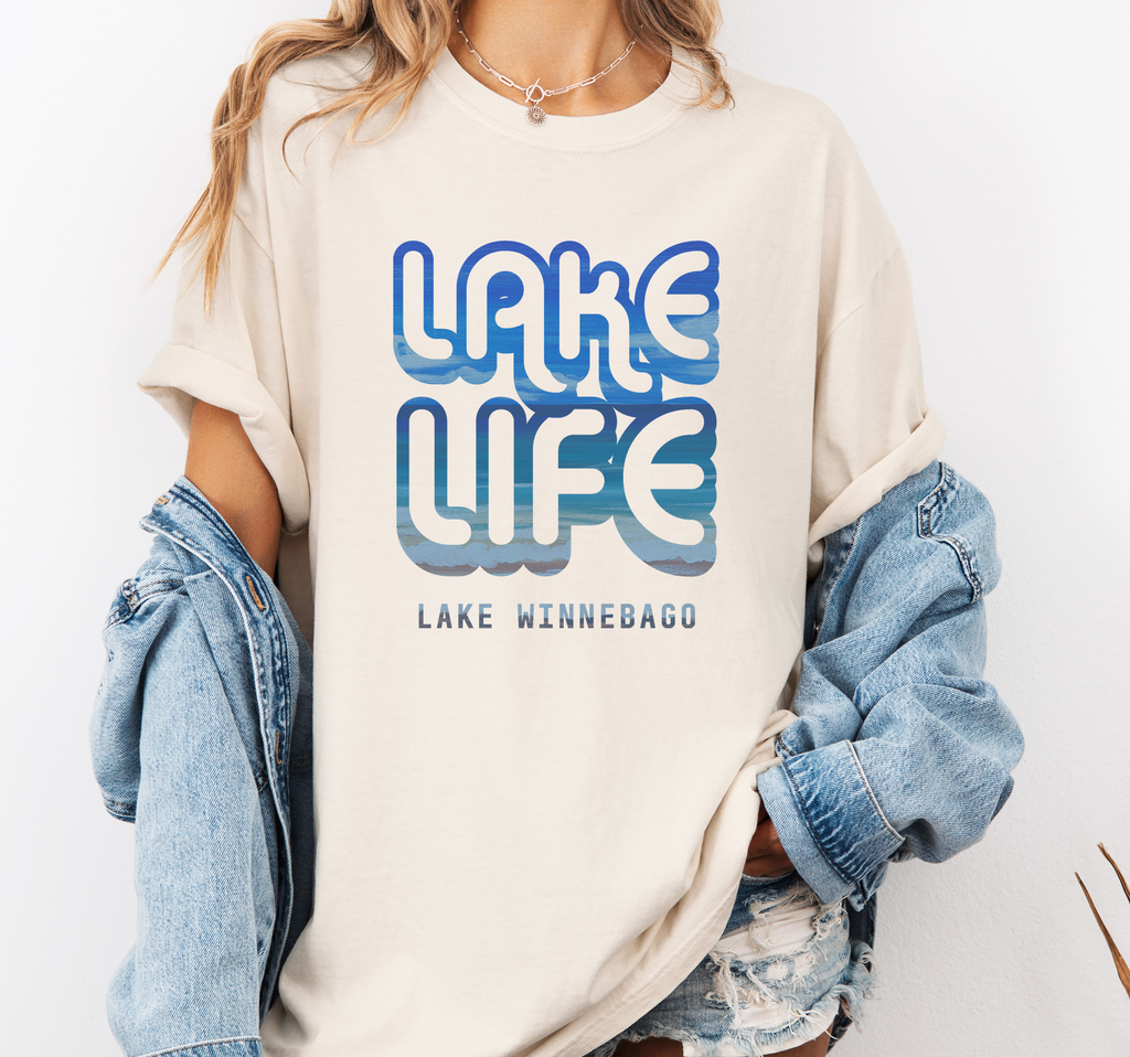 Lake Life Custom Shirt, Comfort Colors®, Personalized Shirt