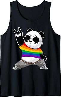 Panda LGBTQ Pride Month Tank Top