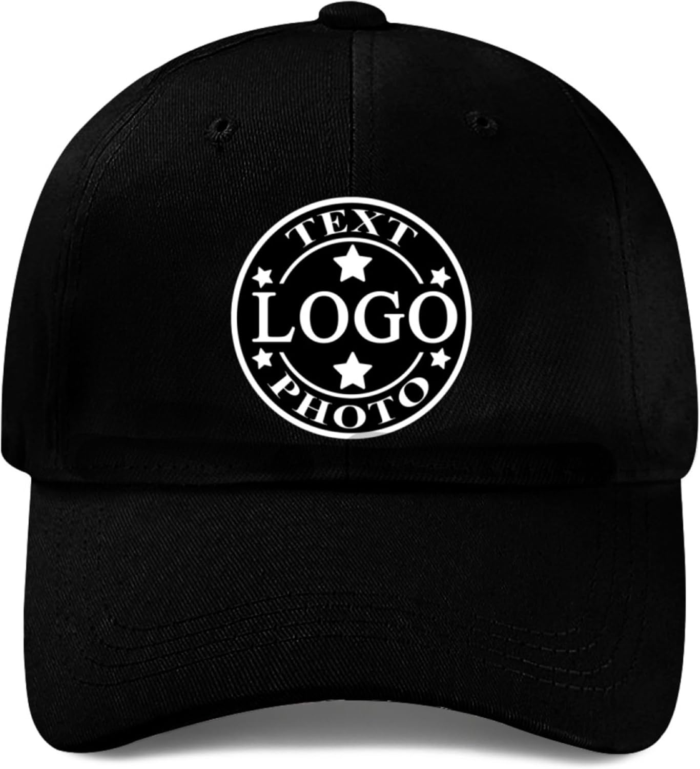 Custom Hat for Men Women,Bulk Customized Baseball Cap Design Your Own Add Your Logo Photo Text