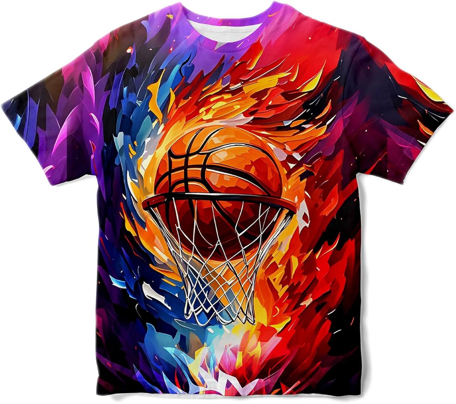 Kids Tie Dye Shirt Boys Tie Dye Tshirt Short Sleeve Graphic Tee Shirts Tops for Boys Girls 6-16 Years