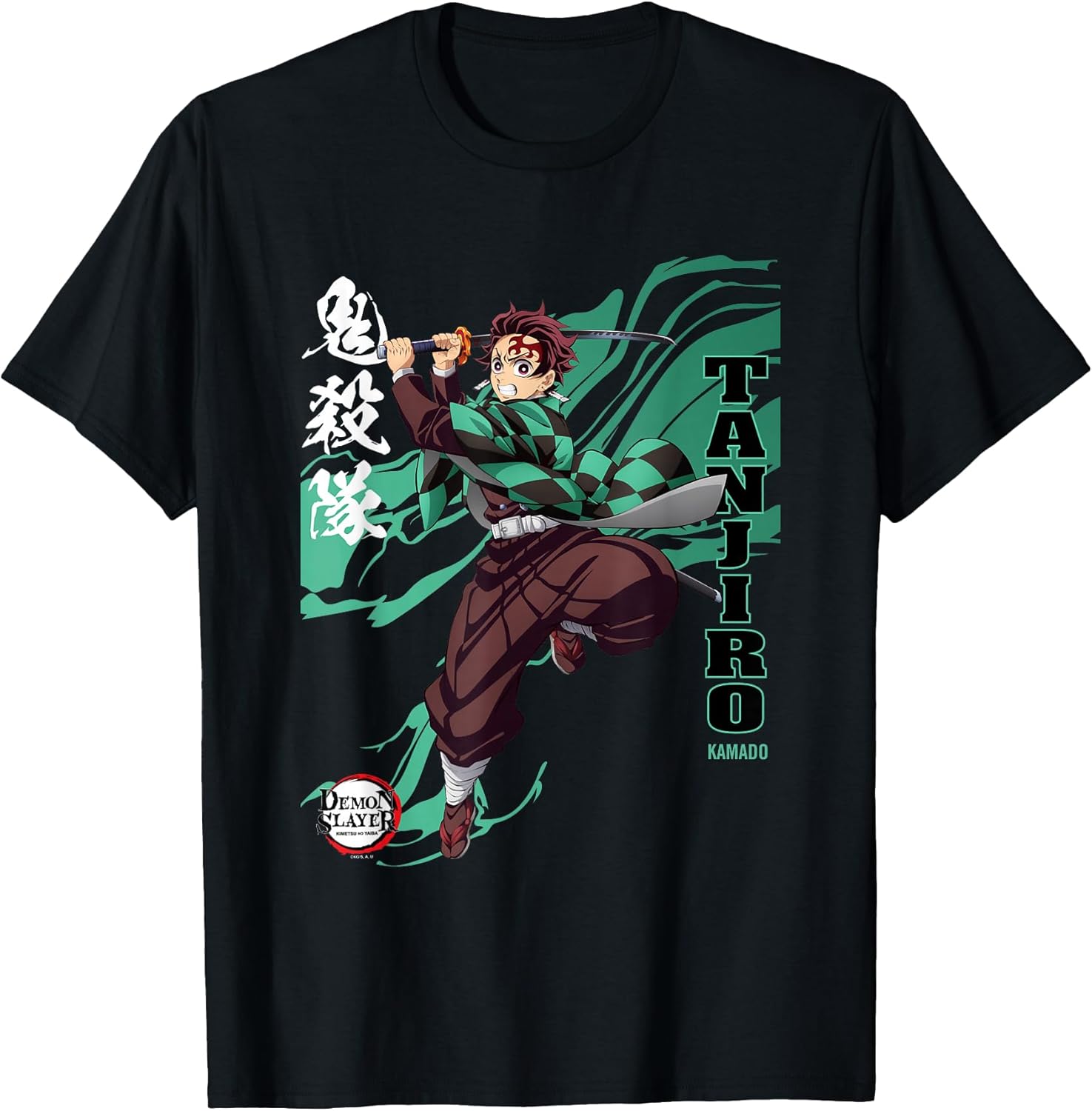 Infinity Castle Tanjiro Kamado Sword Art T-Shirt