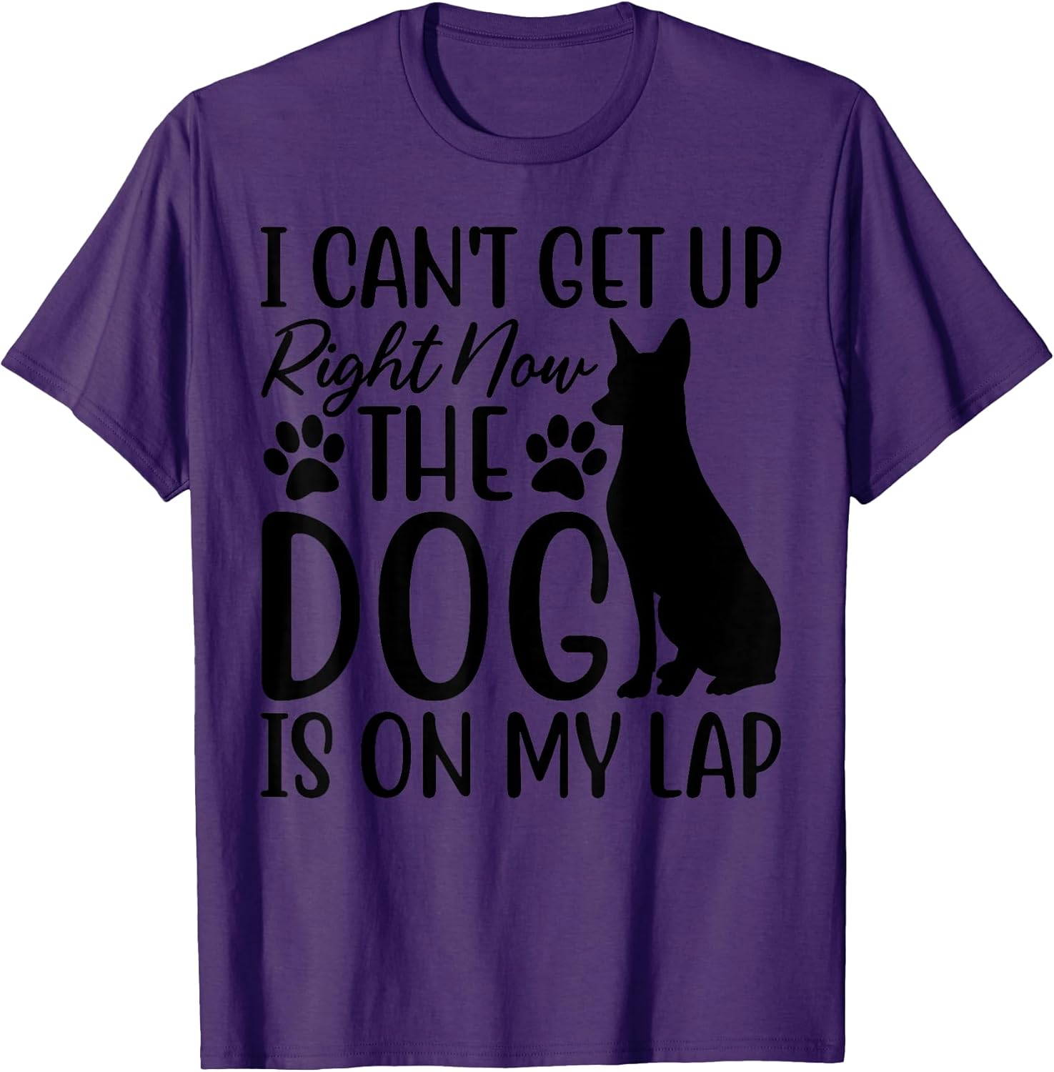 Dog Lover, I Can’t Get Up Right Now The Dog Is On My Lap T-Shirt for Men Women Kids