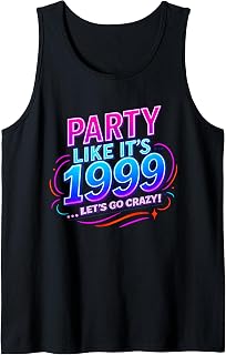 Party Like Its 1999 - Design KB-26-1003 Tank Top
