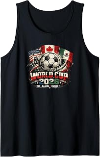 Soccer Football - World Cup 2026 USA Canada Mexico America Tank Top