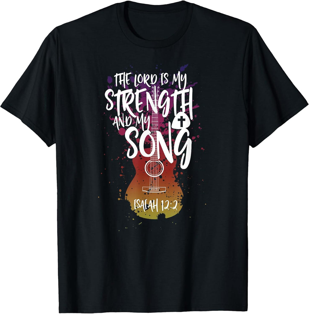 Christian Music Guitar Church Band Love God T-Shirt