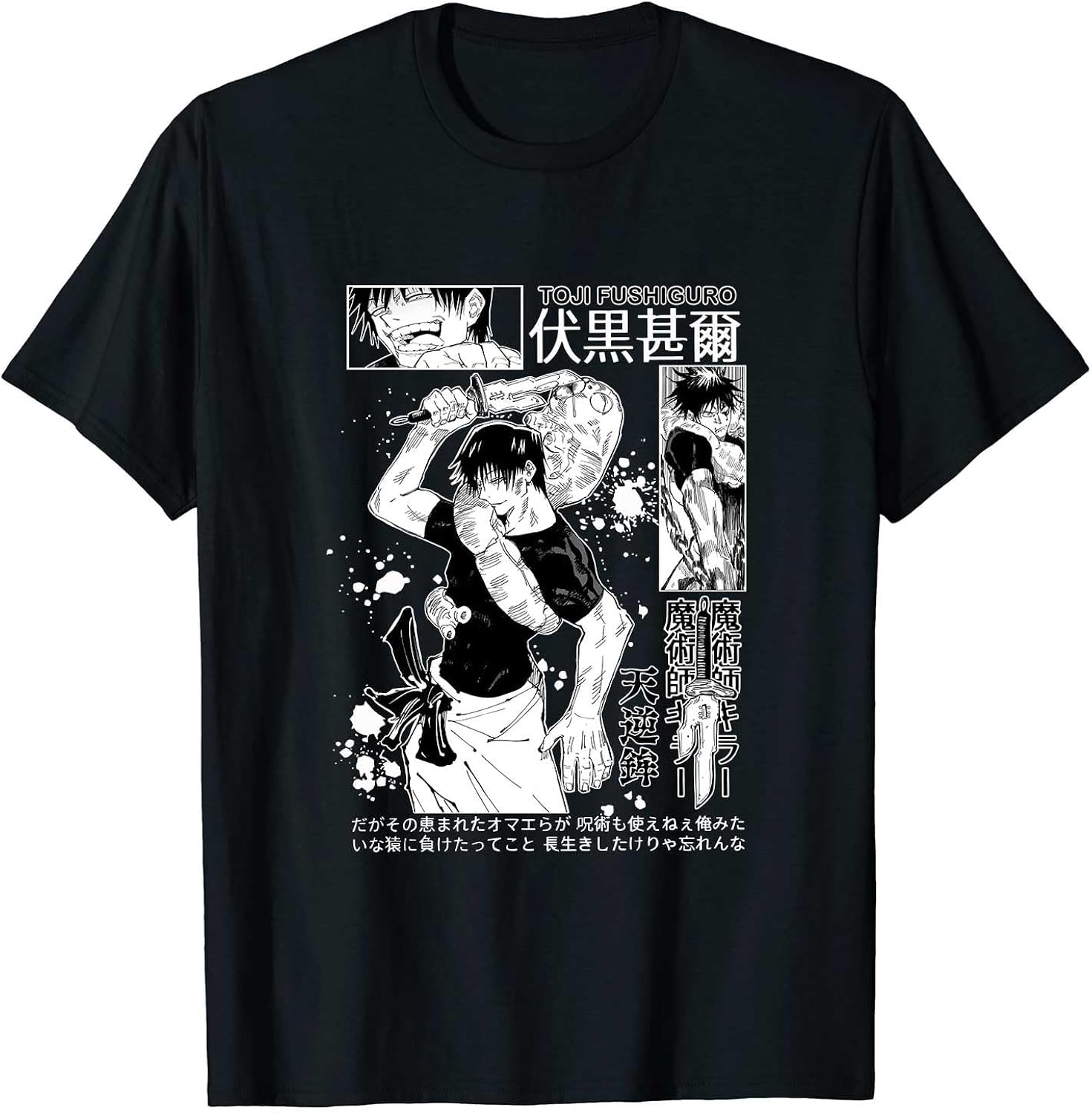 Anime Unisex T-Shirts Men Women Cotton Tees Top
