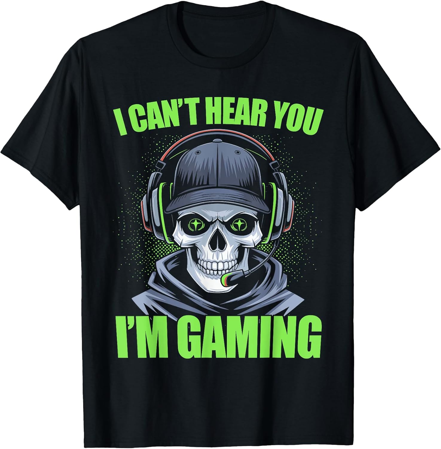 Gamer Skeleton Gaming Video Games T-Shirt