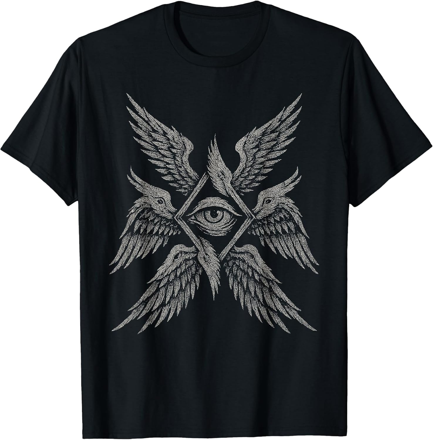Seraphim Bible Accurate Angel Seeing Eye Esoteric Aesthetic T-Shirt