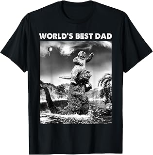 World's Best Dad Dadzilla Monsters Fathers Day Men Gift Tee T-Shirt