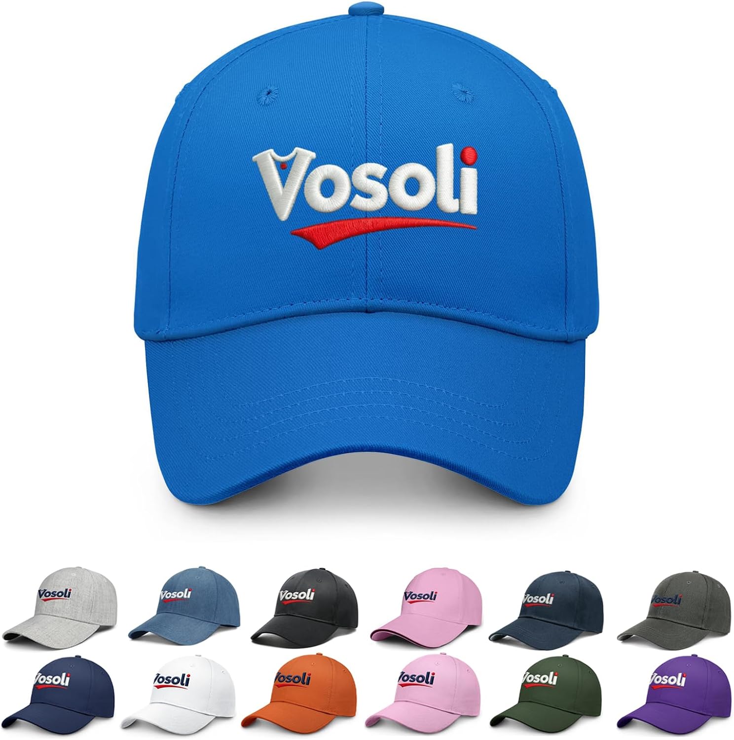 Custom Embroidered Baseball Cap Adjustable Sandwich Sport Hat Personalized Text Logo Multiple Styles for Men Women