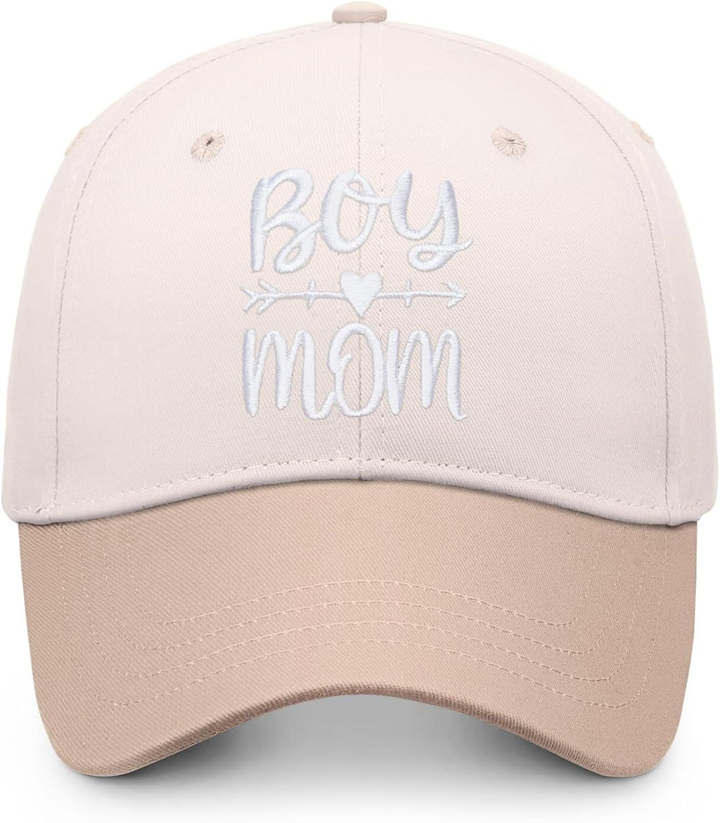 Vintage Mom Baseball Hat Embroidered Adjustable EST 2026 Mom to Be Gifts